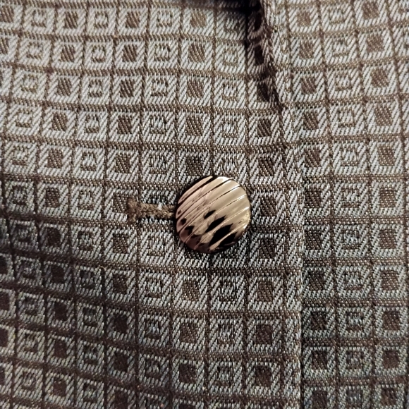 Tahari lined suit. Gorgeous pleats in back. Blueish/teal and black 🖤 - Picture 4 of 8